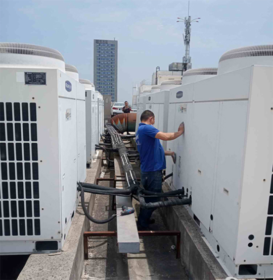 古交中央空调制热和不制冷系统维修方法